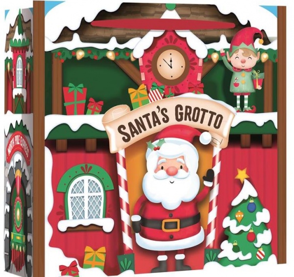 GROTTOXMASBAG2412 - GROTTO SQUARE JUMBO PP WOVEN BAG (45x45x20cm)
